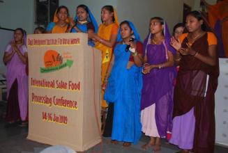 Students of Barli Development Institute for Rural Women